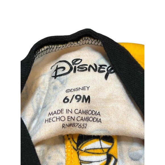 Disney Baby Halloween Mickey Minnie Mouse Mummy Footed Sleeper Candy Corn 6/9M - Picture 5 of 5